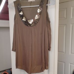 !it jeans Brown Blouse Top